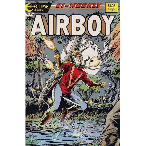 Airboy #15 VF ; Eclipse Comic Book