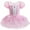 Pink princess L, variant on 2-9Y Ballet Tutu Dress Toddler Kids Girls Princess Tulle Skirt Leotards Ballerina Outfit Dance Dress