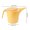 B, variant on LanSuare 1500ml Multipurpose Measuring Cup Graduated, Splashs Proof Mixing Cup, Baking Tool Egg Beater, Dishwasher Safe, Great for Kitchen and Living Room Baking