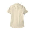 thumbnail image 4 of Port Authority LW809 Ladies Short Sleeve SuperPro React Twill Shirt, Marine Green, 4XL, 4 of 4