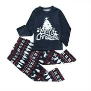 STORMDOING Christmas Tree Print Tops And Pants Clothes Set Xmas Family Matching Pajamas Matching Pajama Pants for Family And Dog Family Plaid Pajamas Bottoms