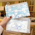 thumbnail image 3 of Nouvelle Fermeture Éclair Imperméable Dessin Animé Portable Personnel Plastique Grand Violet, 3 of 5