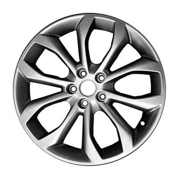 KAI 18 X 8 Reconditioned OEM Aluminum Alloy Wheel, All Painted Hypersilver, Fits 2015-2018 Lincoln MKC