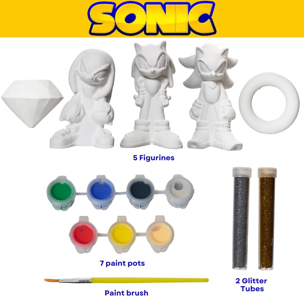 Sonic The Hedgehog Kit de actividades para manualidades