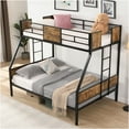 thumbnail image 3 of JERFIT Over FULL Metal Bunk Bed with 2 - Side Ladder and Full-Length Guardrail No Box Spring, 3 of 10