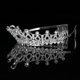 thumbnail image 2 of EeaseMX Tiara nupcial FRCOLOR con cristales y diamantes de imitación, corona con peine, diadema para boda, desfile, cumpleaños, 2 of 7