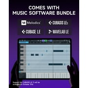 Donner MIDI Controller Pad Beat Maker Machine, Portable Drum Machine with 16 Beat Pad, Mini USB MIDI Controller with 40 Courses, STARRYPAD MINI
