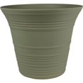thumbnail image 2 of Myers Plants Sedona Round Planter - Self-Watering Plastic - 12 in, Seafoam, 2 of 2