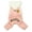 Pink, variant on Touchdog Fashion Designer Full Body Quilted Pet Dog Hooded Sweater