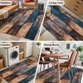 thumbnail image 5 of Vintage Wooden Area Rug 3x5 FT, Non Slip Entryway Bedside Carpet, Farmhouse Retro Shabby Wood Washable Soft Floor Carpet Indoor Mat Non-Shedding Throw Rugs for Dorm Kitchen Home Office, 5 of 8