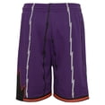 thumbnail image 3 of Youth Mitchell & Ness Purple Toronto Raptors Hardwood Classics Swingman Shorts, 3 of 5