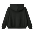 thumbnail image 2 of Zip Up Coat for Women  featuring Skull and Star Pattern  Hooded Sweatshirt Jacket, 2 of 6