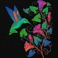 thumbnail image 3 of CafePress - Rainbow Hummingbird On Trumpet Vine Kids Dark T Sh - Dark T-Shirt Kids XS-XL, 3 of 4