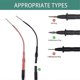 thumbnail image 2 of 2 PCS Flexible Spoon Back Probes, Back Probe Pins Automotive Compatible with 4mm Banana Plug Test Leads, 2 of 5