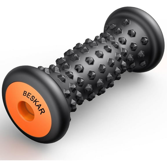 Foot Massager Roller for Plantar Fasciitis Relief, Portable, Deep Tissue Muscle Massage, Foot Arch and Heel Pain, Reflexology Tool