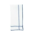thumbnail image 4 of Linen Napkins With Blue Double Stitch , Set of 4, 4 of 7