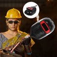 thumbnail image 1 of ETHZZLE 2Pcs Thickened Black Handheld Welding Mask with High Transparency Lens for Enhanced Protection, 1 of 8