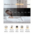 thumbnail image 5 of Rustic Foggy Forest Blackout Curtains 54 Inches Long for Bedroom, Watercolor Trees Birds Landscape Thermal Insulated Room Darkening Black Out Window Curtain Panels Grommet Drapes for Living Room, 5 of 8