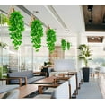 thumbnail image 3 of Visland 2PCS Artificial Hanging Plants Fake Ivy Vine Hanging Greenery Plants for Home Decor Indoor Outdoor Garden Room Wedding Decoration Ivy Leaves, 3 of 4