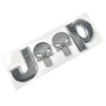 thumbnail image 1 of 4 Piezas Calcomanías De Metal Cromado 3D Emblema De Calavera Pegatinas Para El Cuerpo Del Coche Jeep Cherokee Accesorios De Estilo, 1 of 4