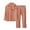 Orange, variant on Aocisk Pajamas for Kids Kids Button Down Top and Pants Long Sleeve Soft Comfortable Cloth Sets Home Loungewear Sleepwear Outfit Sleepwear for Boys Beige Over 16