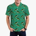 thumbnail image 1 of Balery Bass Fish Camisa Polo de Hombre con Estampado, de Manga Corta y Tejido Medio, Camisa Tipo Golf Polo-Large, 1 of 6