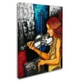 thumbnail image 2 of Trademark Fine Art 'Redhead Violinist' Canvas Art by Victoria Mio, 2 of 3