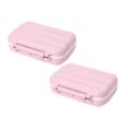 thumbnail image 1 of Oleegame 2PC Outdoor Cushion Storage Bag Weekly Organizer Double Buckle Travel Organizer 7 Days A Week Vitamin Organizer Purse Container Travel Purse Organizer Removable Grid Organizer, 1 of 4