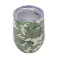 thumbnail image 2 of Vaso de vino floral de acero inoxidable al vacío de doble pared copa de vino con tapa para el hogar al aire libre tipo B, 2 of 8