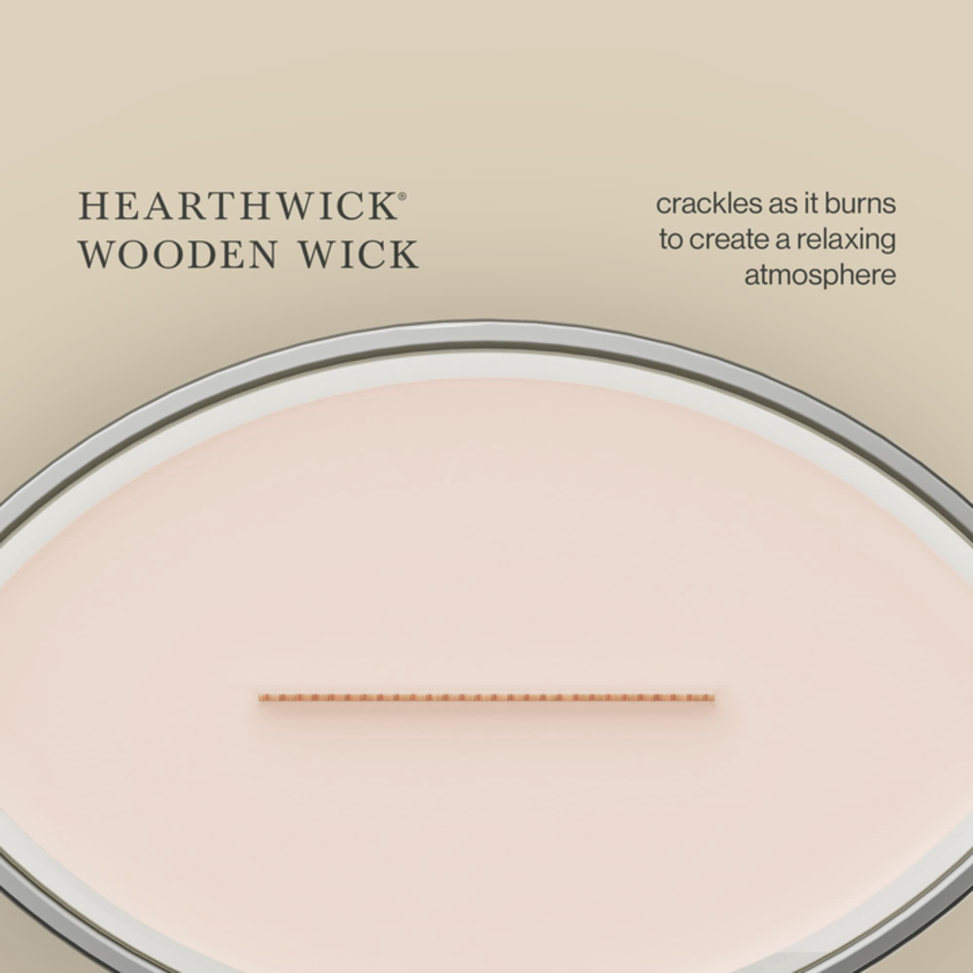 (2 pack) WoodWick Ellipse Scented Candle, Vanilla & Sea Salt Scent, Crackles as it Burns, Up to 50 hours Burn Time, Premium Soy blend, Perfect for gifting, 16oz