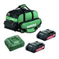 thumbnail image 2 of Metabo 2X 2.0Ah Li-Ion Ultra-M Compact Battery Starter Kit, 2 of 2
