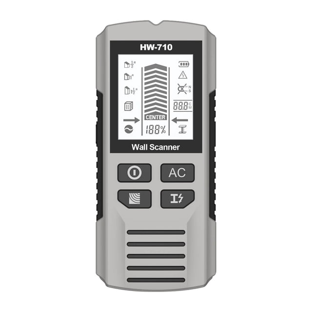 Detector de metales de pared, localizador de cables, detección de perforaciones, sensor multifunción, precisión industrial, para construcción, reparación de electrónica, construcción de