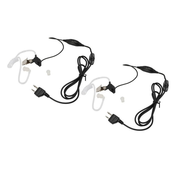 2 Way Radio Earpiece, 2Pcs Soft Plug Walk Talkie Earphone Crystal Clear Sound for GXT1000VP4 GXT1050VP4 GXT1000XB