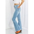 thumbnail image 3 of Jess Button Flare Jeans, 3 of 10