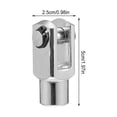 thumbnail image 2 of Miangastore Steel Connect Fitting Pneumatic Quick Connector 5Pack 2x1in, 2 of 8