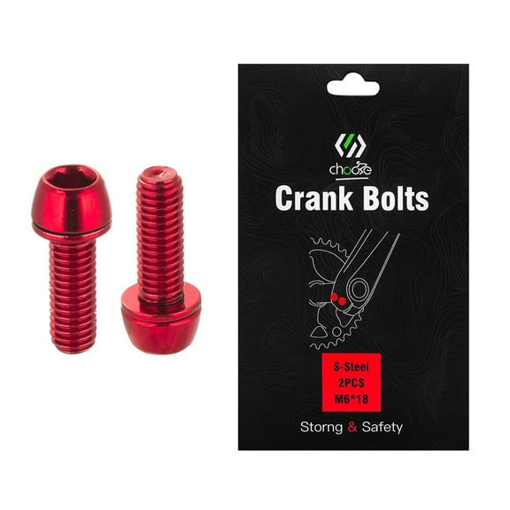 Bicycle Crank Bolts M6*18mm Crankset Fixing Bolts MTB Road Bike Crank Screws