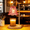 Pink&Clear, variant on Compact Floral Candle Warmer Lamp for Jar Candles, Dimmable with Timer and Wood Base