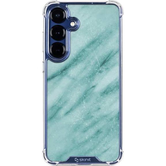 Skinit Turquoise Marble Galaxy S25 Clear Case