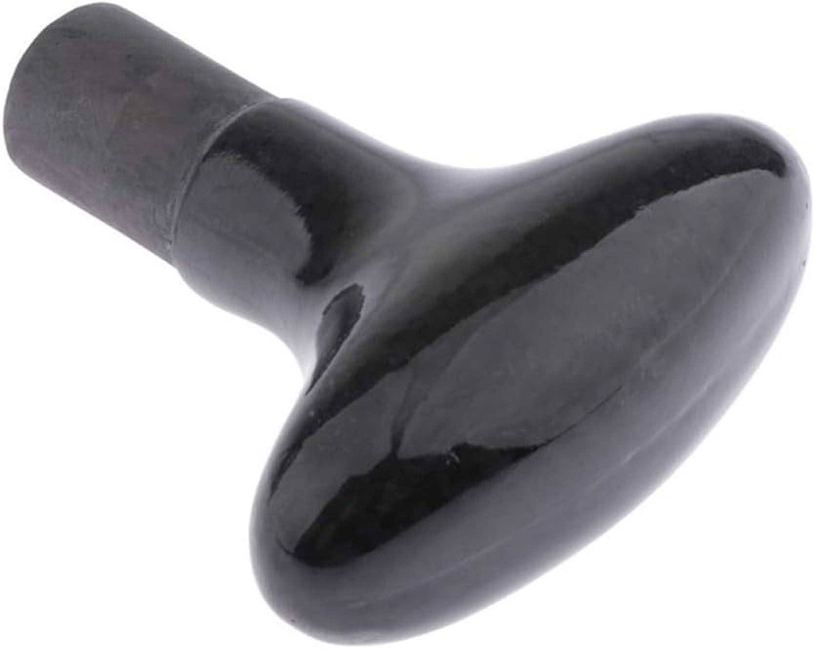 ABCISI Paddle Handle for Stand-up Paddle, T-Curved Ergo Handle, Carbon Fiber Palm Handle Replacement for Convert Your Kayak Paddle into a Single Oar