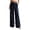 Blue, variant on Women‘s Wide Leg Pants Effortless High Washion Striped Straight Business Work Dressy Slacks Trousers with Pockets