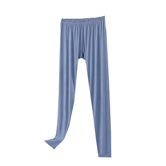POIUYTR Women Summer Casual Pajama Pants Loose Stretch Elastic Waist Wide Leg Pj Bottom Trendy Comfy Soft Solid Color Trousers
