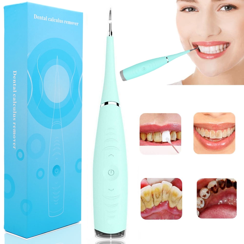 Electric Sonic Dental Scaler Tooth Calculus Remover Tooth Stains Tartar Tool Kit Dentist Whiten Teeth