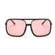 thumbnail image 1 of Sonducket Gafas ópticas Gafas con montura negra Protección de moda Accesorios de ropa de marco grande para protección de ojos Lentes Negro con borde rosa., 1 of 6
