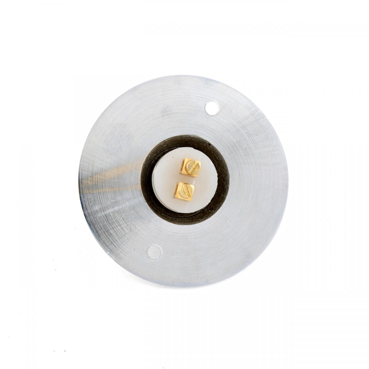 2 Door Bell Chrome Embossed PRESS Round Bell | Renovator's Supply