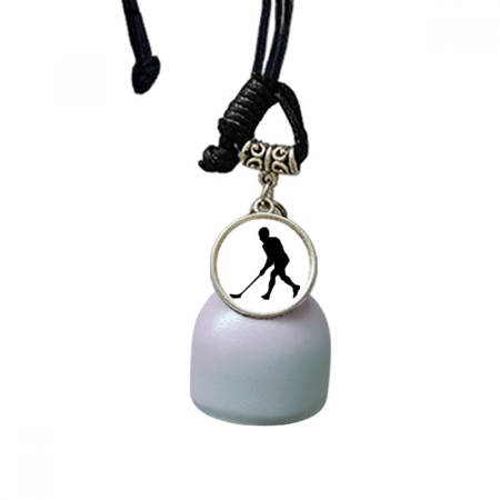 Sports Hockey Running Physical Education Wind Chimes Bell Car Pendant