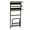 Black, variant on Household Essentials Metal Magnetic Organizer Rack, Black