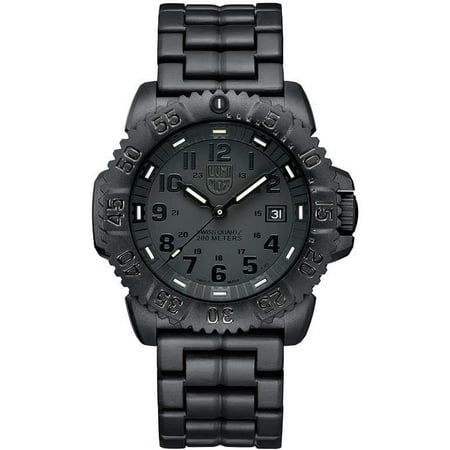 Luminox Sea Navy Seal Colormark Blackout Diver's Watch A.3052.BO