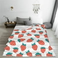 thumbnail image 5 of Sikiie Strawberries Ultra-Soft Micro flannel Blanket Luxury All Seasons Warm Blanket for Bedding Sofa and Travel (4 sizes)-40"x30", 5 of 7