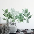 thumbnail image 5 of Green Leaves Plant Wall Stickers Decal Nursery Decor Art for Home, 5 of 7