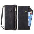 thumbnail image 1 of Long Lanyard Flip Leather Phone Case For Samsung Galaxy S23/s23 Plus/s23 Ultra Zipper Wallet Multi Card Cover, 1 of 4